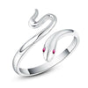Bague Serpent Argent Femme