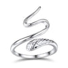 Bague Serpent Femme Argent