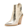 Bottines Dorées