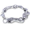 bracelet serpent acier