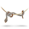 collier serpent zirconium