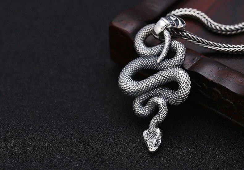 Lot De Pendentifs Anciens En Argent – Serpent Et Scarabée (bon état)