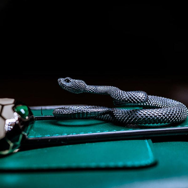 Porte Clé serpent Argent