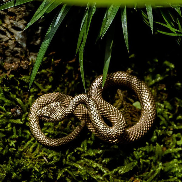 Porte Clé Laiton forme serpent