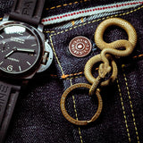 serpent Porte Clé Laiton