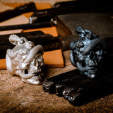 porte clé gothique argent