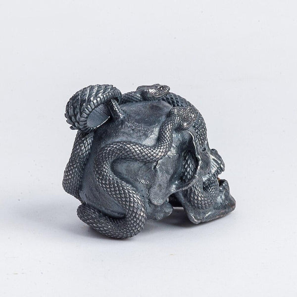 Porte Clé Argent Tête De Mort