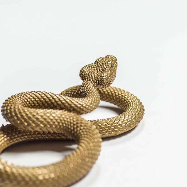 Porte Clé Laiton forme serpent