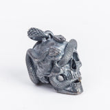 Porte Clef Tête De Mort Argent