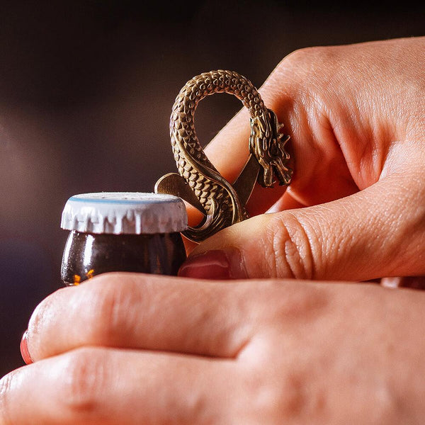 Porte Clé ouvre bouteille dragon