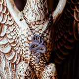 Porte-Clefs Serpent en Argent
