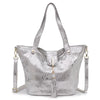 Sac Serpent <br>Design Argenté (Cuir)