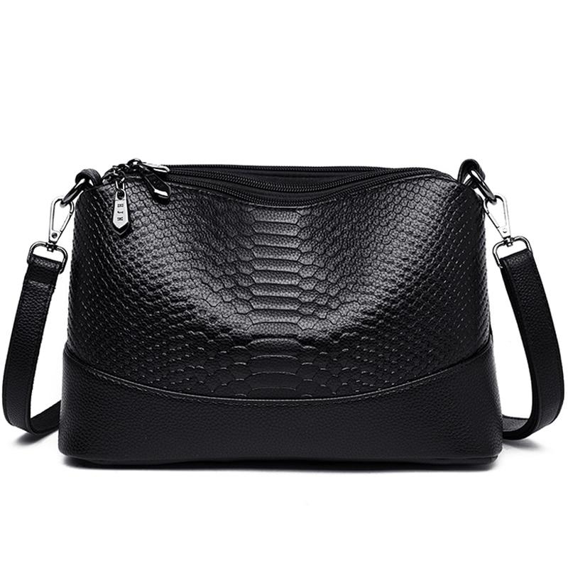 Sac Cuir Sac A Main Imitation Serpent Sac Python Noir Esprit Serpent
