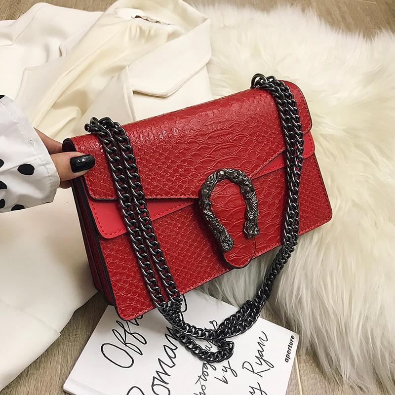 Sac Cabas Serpent Rouge main image 1