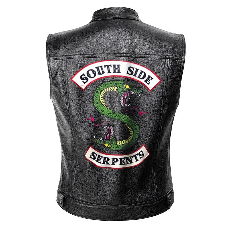 Riverdale Veste En Cuir Southside Serpent Homme Veste Des South