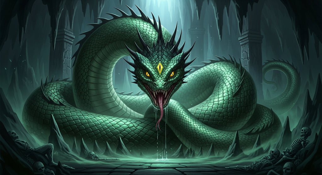 Le Basilic : un Serpent Maléfique Légendaire