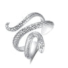 Bague Serpent <br> Enroulée (Argent)