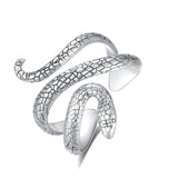 Bague Serpent <br> Enroulée (Argent)