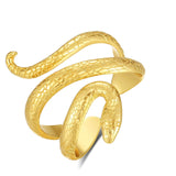 Bague Serpent <br> Enroulée (Argent)
