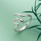 Serpent Bague En Argent femme