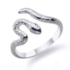 Serpent Bague En Argent