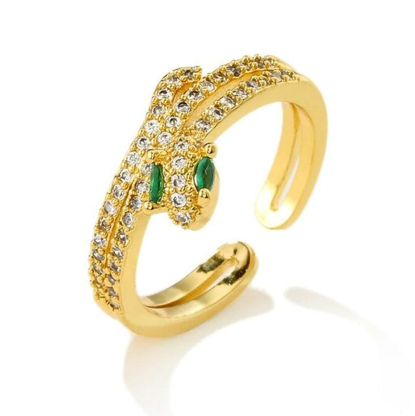 Bague Serpent Couleur Or