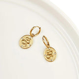 Boucle Oreille Serpent Or