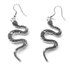 Boucles d'Oreilles Serpent <br> Anaconda (Acier)