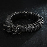 Bracelet Dragon Chinois acier