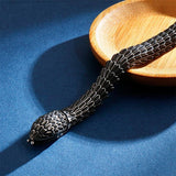 Bracelet Homme Acier Serpent