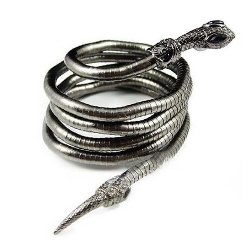 Buy Handmade Isabelle Snake Metal Cuff Bracelet Online in India  Etsy