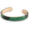 bracelet serpent vert