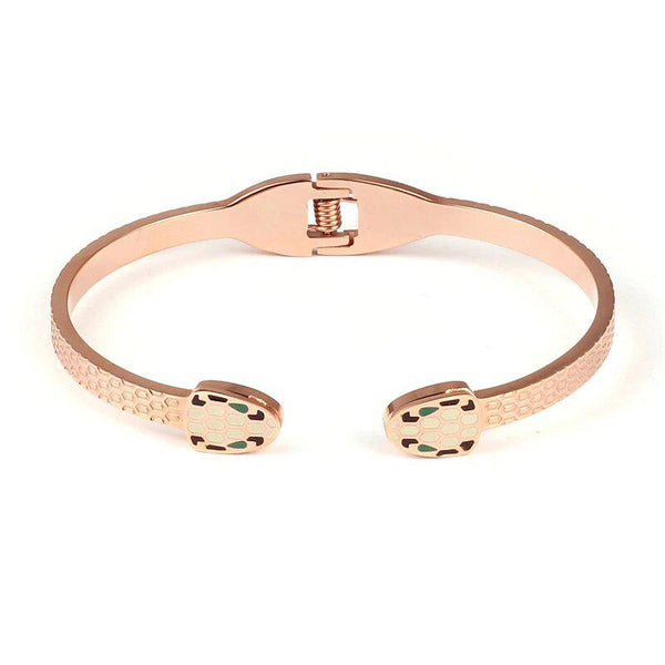 bracelet serpent rose femme