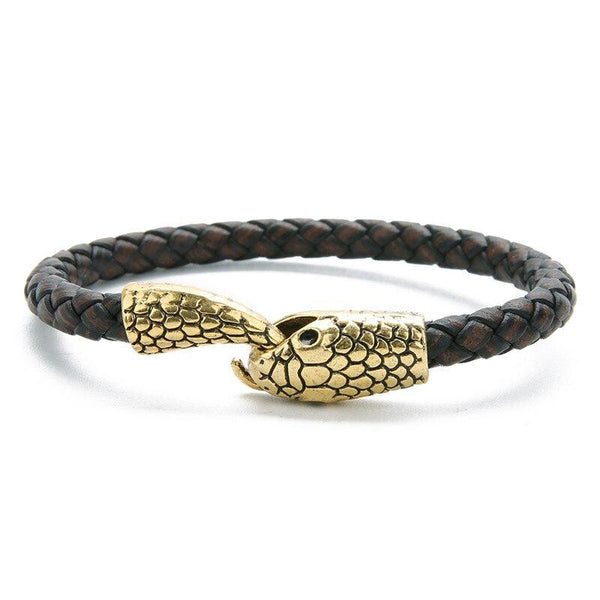Bracelet ouroboros serpent
