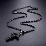 collier croix fantaisie