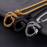 collier serpent ouroboros