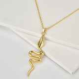 Collier Serpent Or