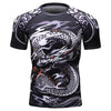 T-Shirt Compression Dragon Serpent