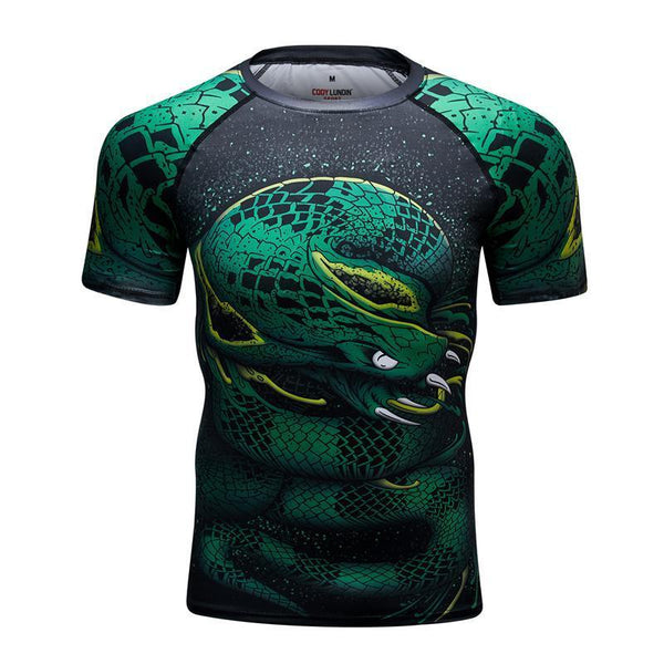T-Shirt de Sport Serpent Mamba Compression