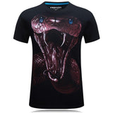 T-Shirt Serpent Morsure