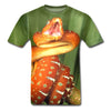 t shirt animal serpent