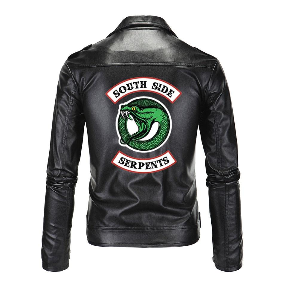 Riverdale Veste En Cuir Southside Serpent Homme Veste Des South